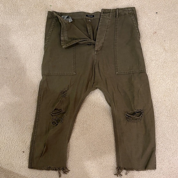 R13 Pants - R13 women’s Olive Cargo Pants
